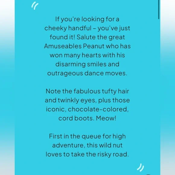 Amuseables Peanut Jellycat - Picture 5 of 5